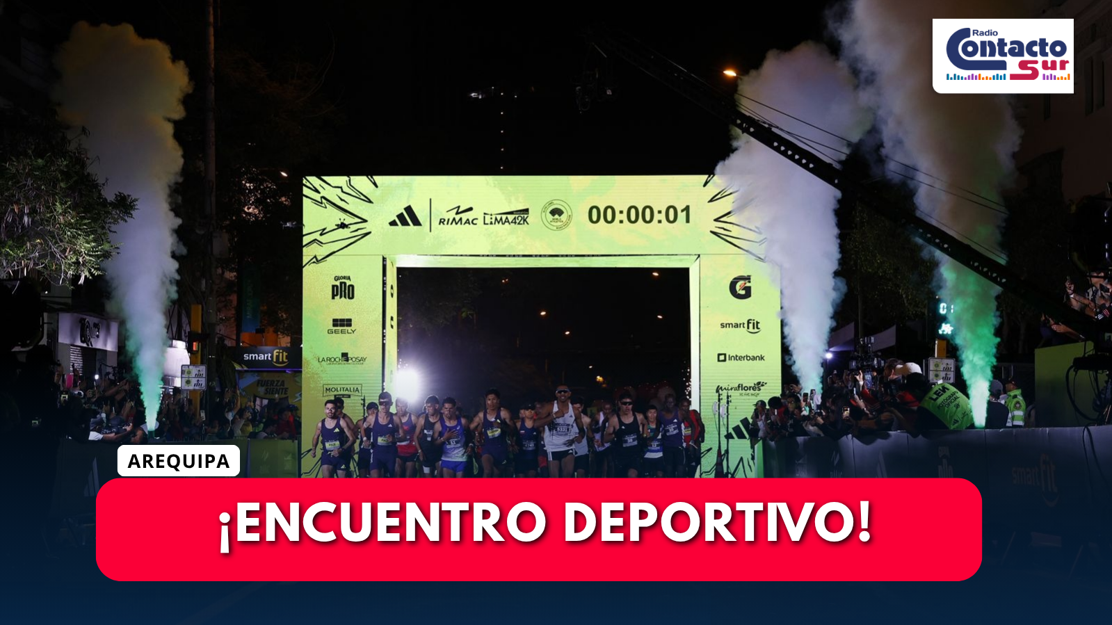 MARATÓN ADIDAS | RIMAC LIMA 42K CONQUISTÓ LAS CALLES DE LIMA CON 20 MIL PARTICIPANTES 