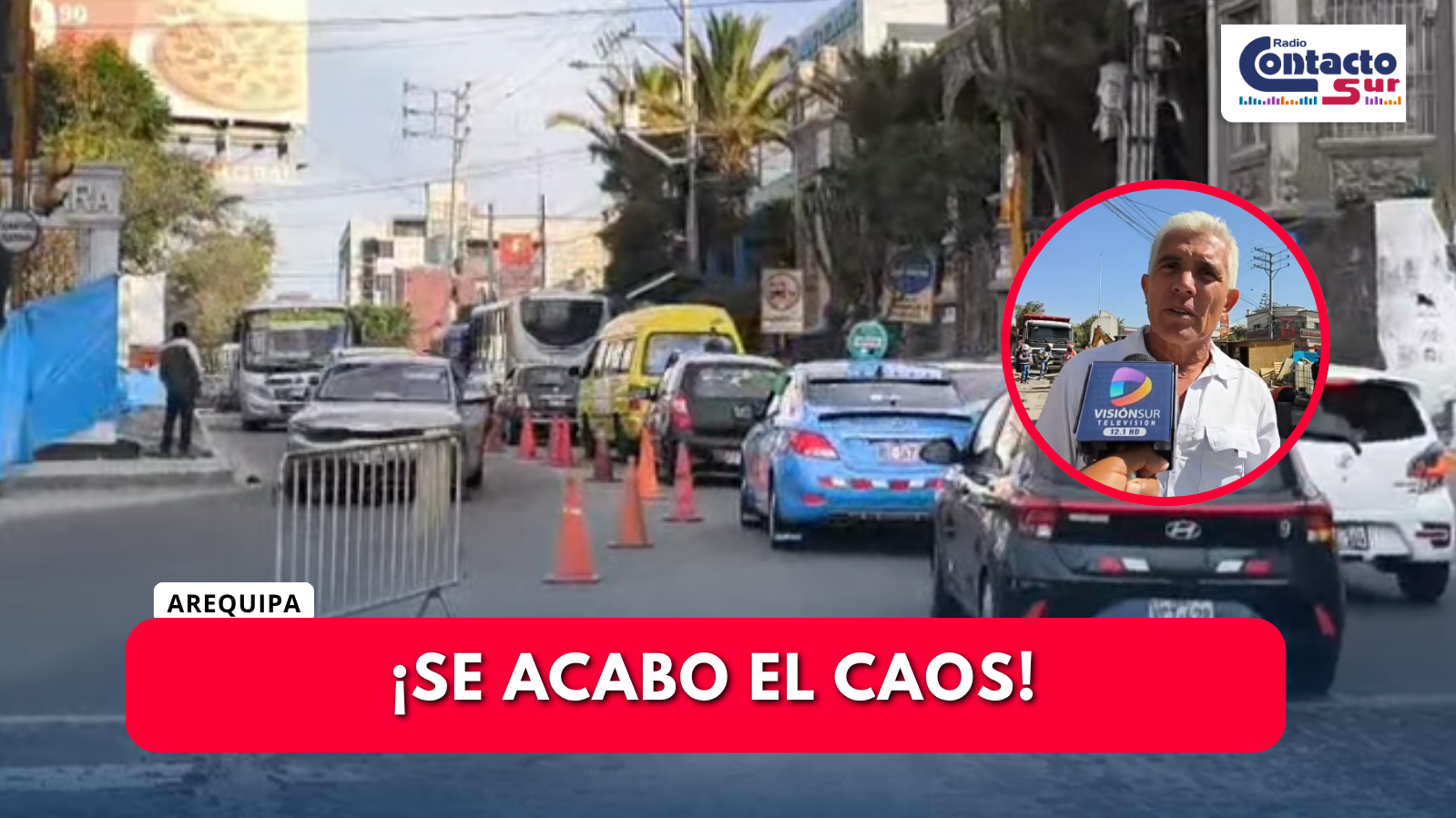 ESTE MIÉRCOLES AL MEDIODÍA SE REANUDA EL TRÁNSITO EN LA AVENIDA EJÉRCITO. 