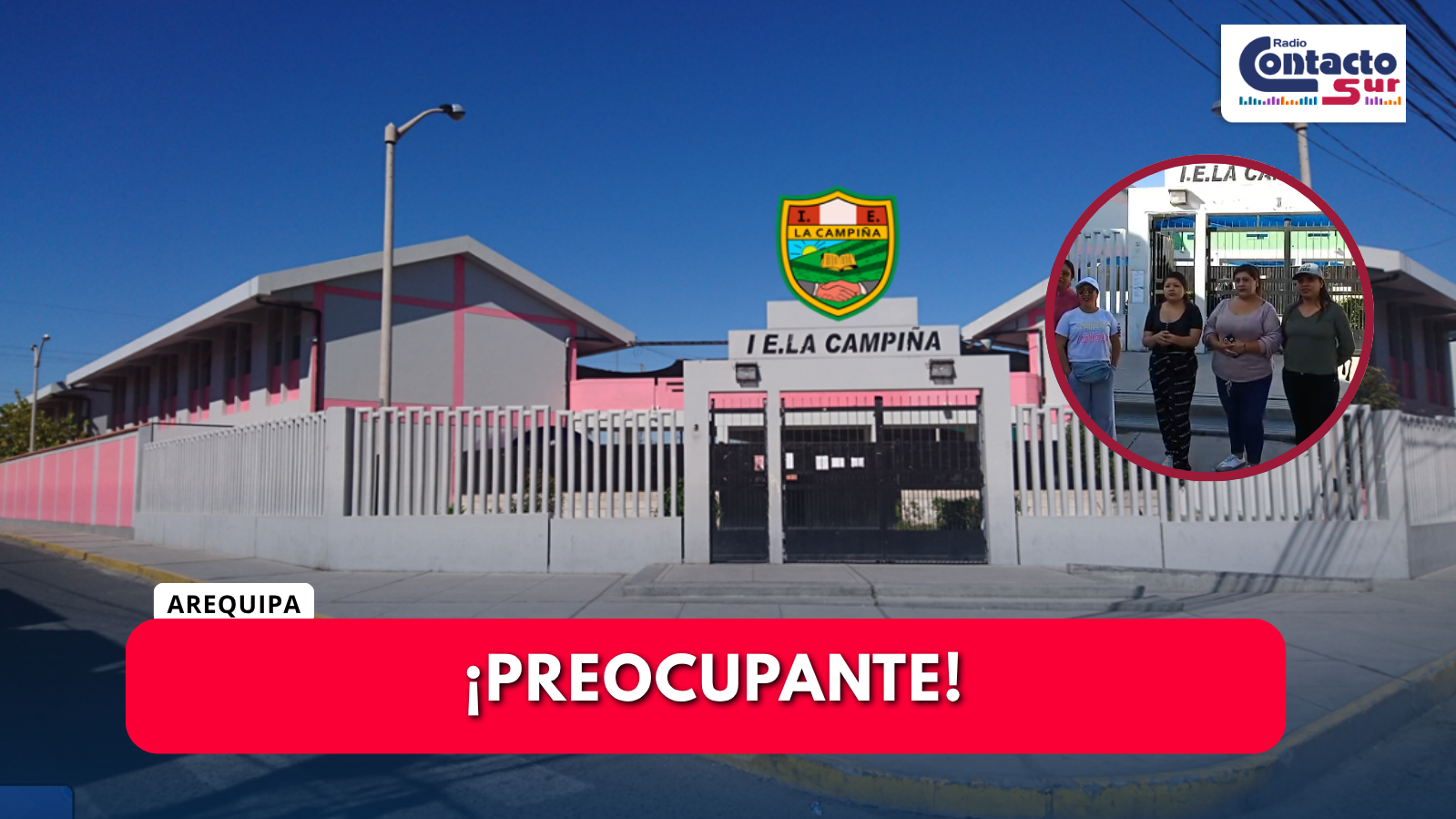 PADRES DE FAMILIA DENUNCIAN PRESUNTOS MALTRATOS Y TOCAMIENTOS INDEBIDOS A ESCOLARES EN COLEGIO DE SOCABAYA 
