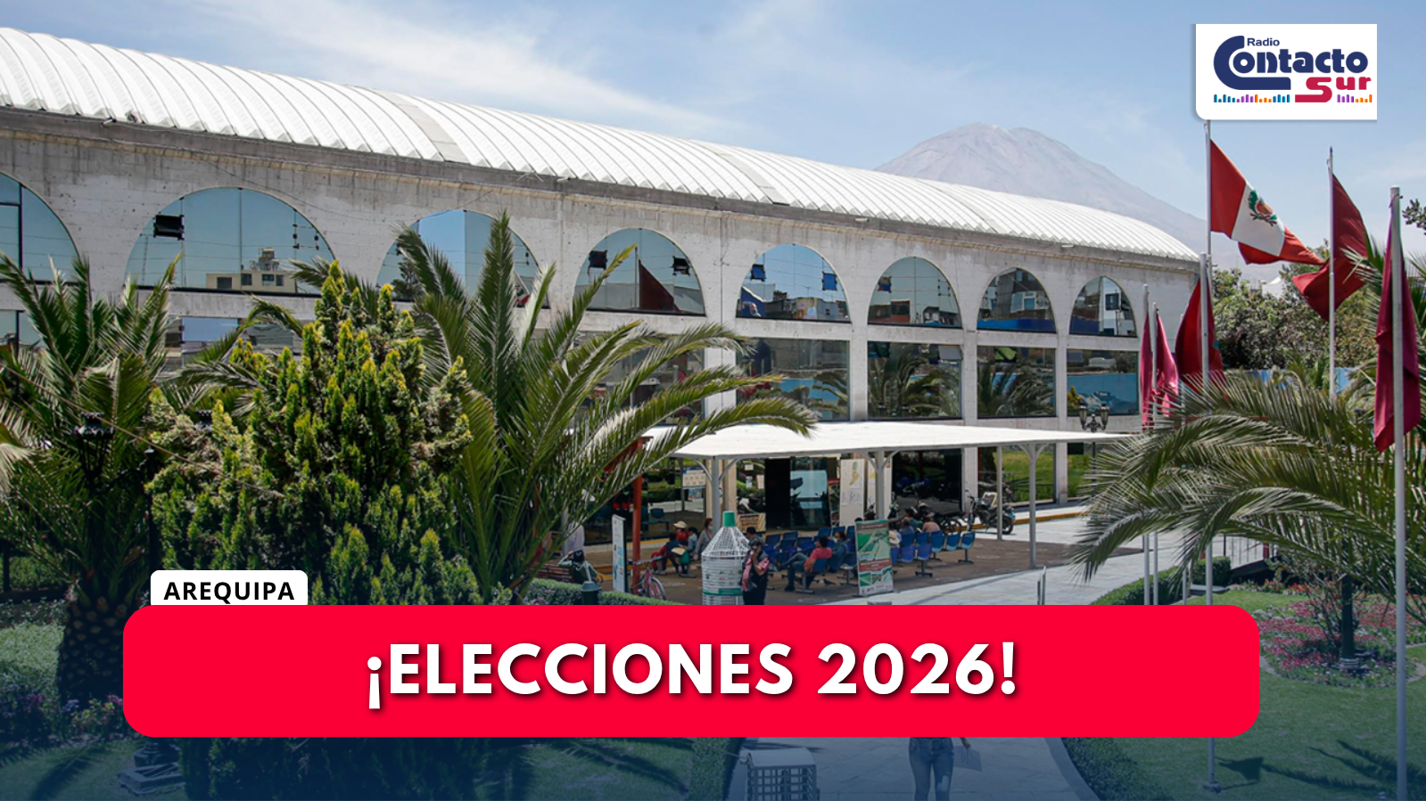 CARRERA ELECTORAL: ESTOS SERÍAN LOS CANDIDATOS AL GOBIERNO REGIONAL Y A LA MUNICIPALIDAD PROVINCIAL DE AREQUIPA