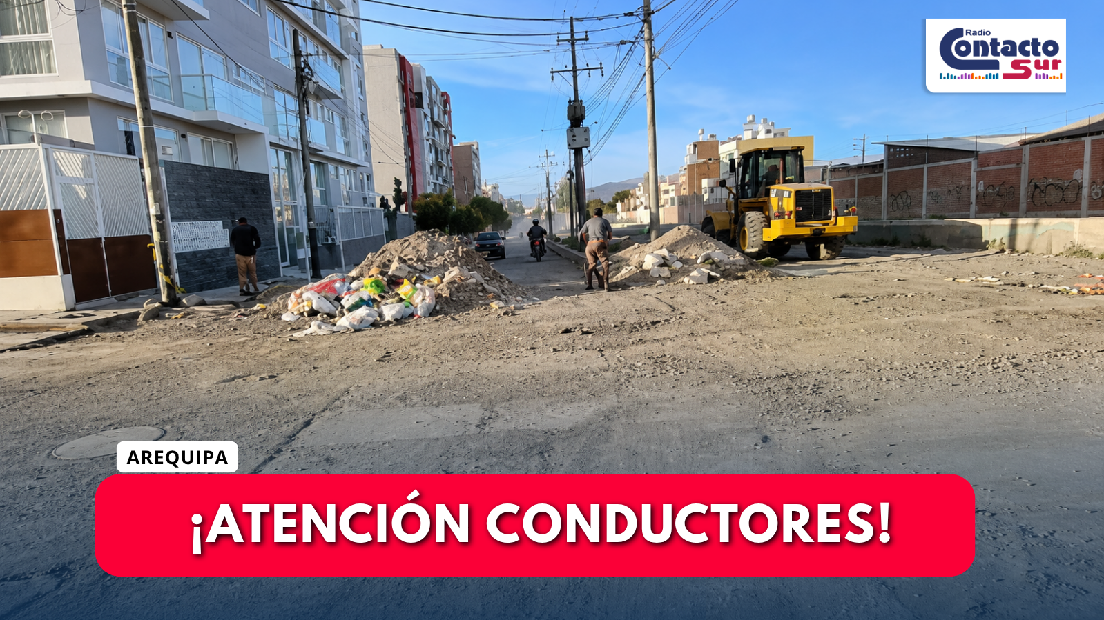 CIERRAN TRAMO DE LA AVENIDA METROPOLITANA PARA EJECUTAR OBRA VIAL VALORIZADA EN MÁS DE S/ 5.6 MILLONES