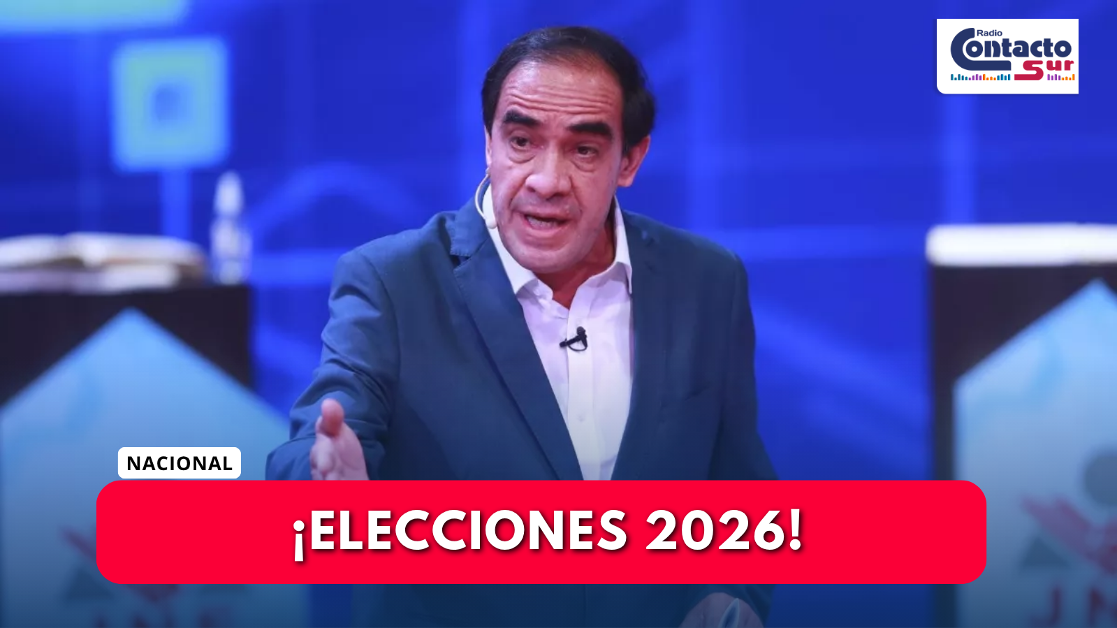 YONHY LESCANO ANUNCIÓ QUE SU PARTIDO APOYARÁ LA CANDIDATURA DE ROBERTO SÁNCHEZ EN LA SEGUNDA VUELTA PRESIDENCIAL