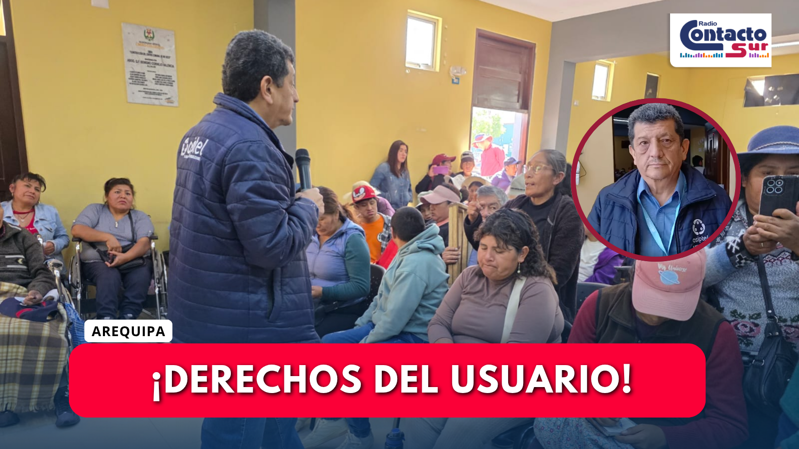 OSIPTEL ORIENTA A PERSONAS CON DISCAPACIDAD SOBRE SUS DERECHOS Y TARIFAS PREFERENCIALES
