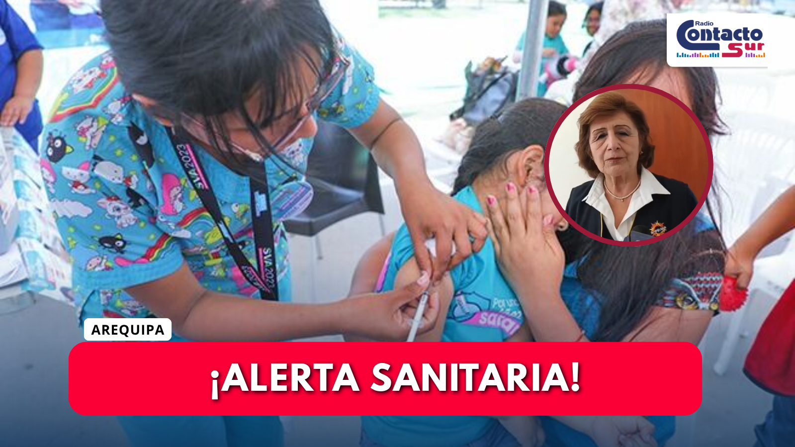 AREQUIPA REGISTRA 24 CASOS DE SARAMPIÓN Y AUTORIDADES INTENSIFICAN VACUNACIÓN 
