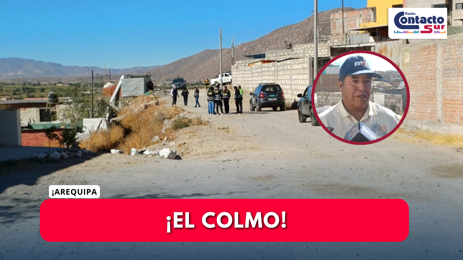 VECINOS CUESTIONAN LA SEGURIDAD EN HUNTER TRAS ASALTO A DOS POLICÍAS 